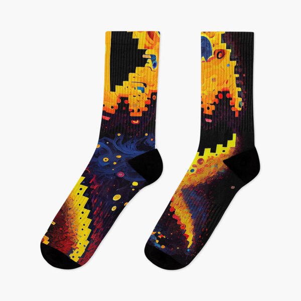 Item preview, 'Pixel Mania' Retro Funky Arcade Gaming Art designed and sold by ga-arts.