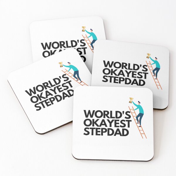 Item preview, Worlds Okayest Stepdad Award designed and sold by LivingTheDream7.