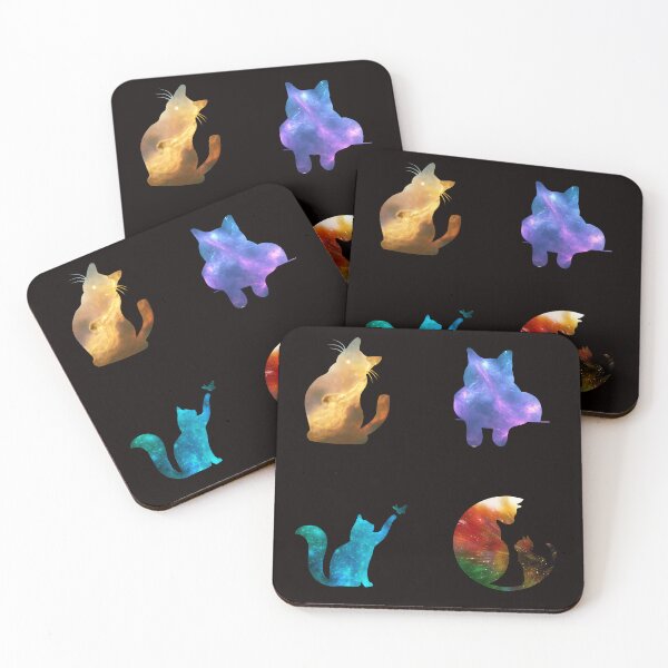 Item preview, Galaxy Cats Sticker Pack designed and sold by Robertworkshop.