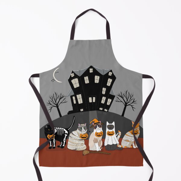 Item preview, The Trick or Treat Kitties designed and sold by KilkennyCat Art.