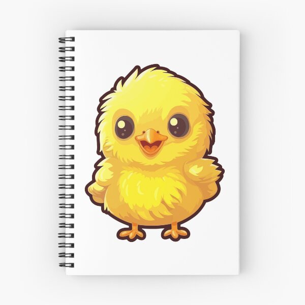 Item preview, Fluffy baby chicks with bright yellow feathers designed and sold by Maycon Arts.