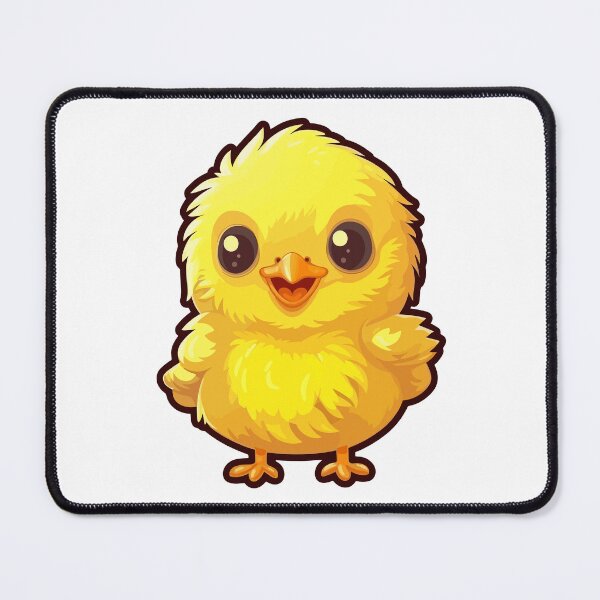 Item preview, Fluffy baby chicks with bright yellow feathers designed and sold by Maycon Arts.