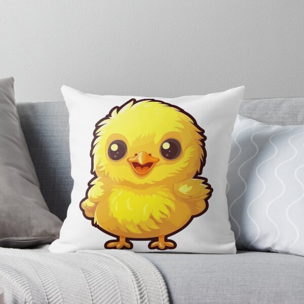 Item preview, Fluffy baby chicks with bright yellow feathers designed and sold by Maycon Arts.