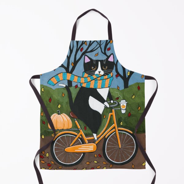 Item preview, The Autumn Bicycle Ride designed and sold by KilkennyCat Art.