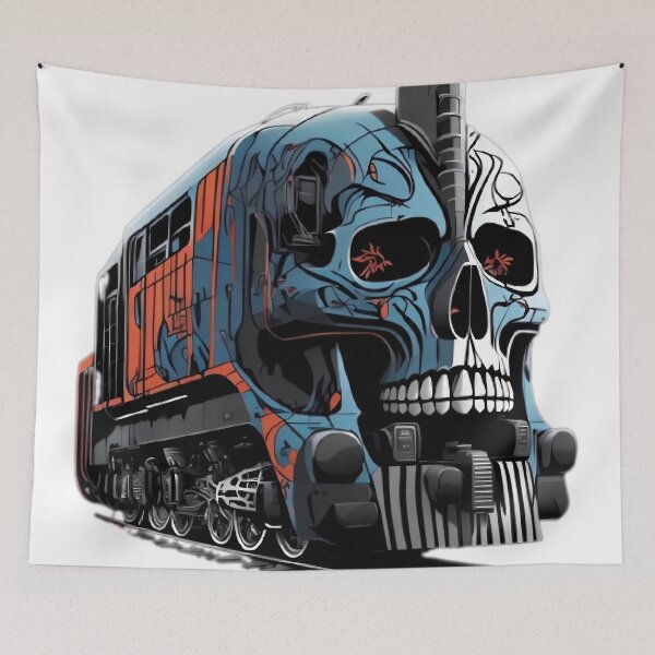 Item preview, Skully train designed and sold by WildWaveStylez.