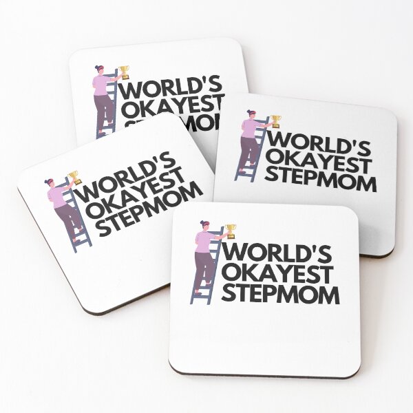 Item preview, Worlds Okayest Stepmom Award designed and sold by LivingTheDream7.