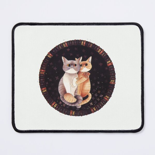 Item preview, Tender Love: Two Cats Intertwined: for cat lovers designed and sold by gatteria.