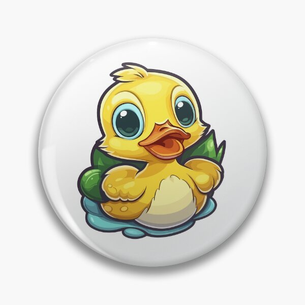 Item preview, Duck baby with bright yellow feathers designed and sold by Maycon Arts.