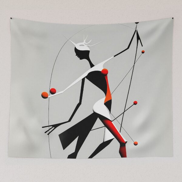 Item preview, Dancing shapes designed and sold by Graphoteka.