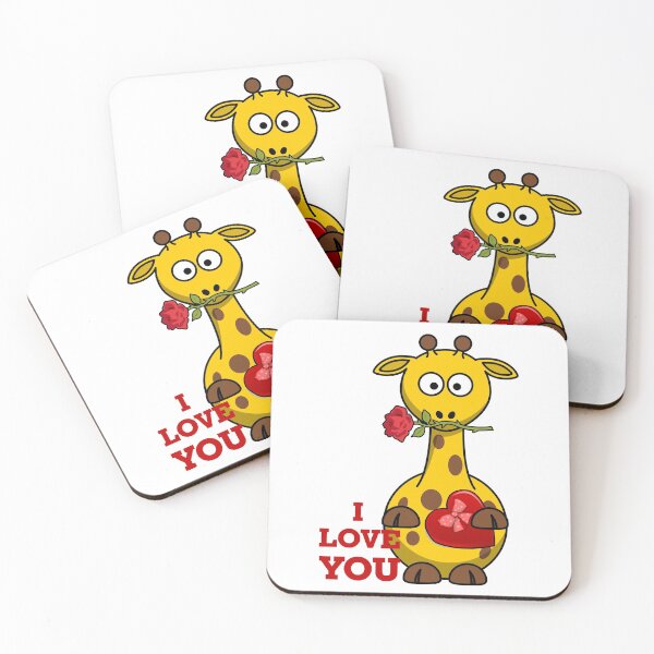Item preview,  i love you giraffe designed and sold by Gossip Rag.
