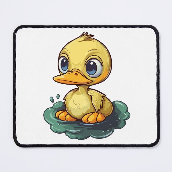 Item preview, Duck baby with bright yellow feathers designed and sold by Maycon Arts.