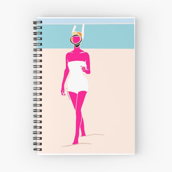 Item preview, Vintage girl snorkeling designed and sold by erandidesign.
