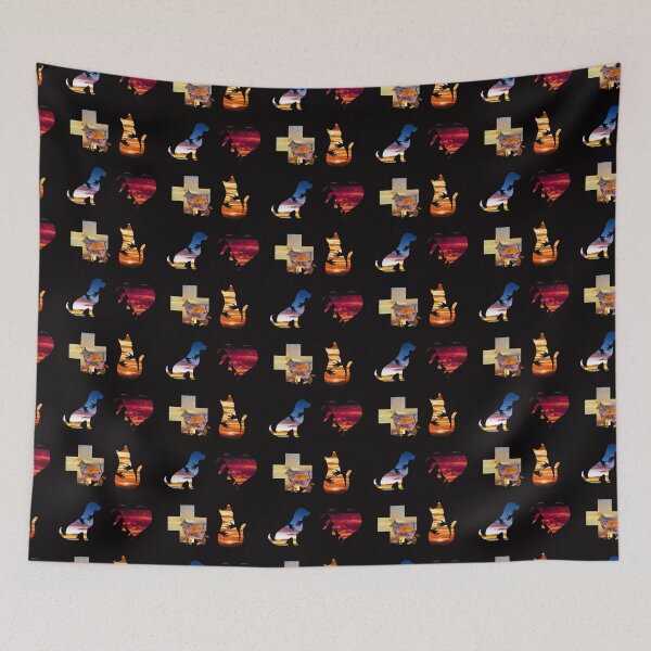 Item preview, Animal Love Sun Set Sticker pack  designed and sold by Robertworkshop.