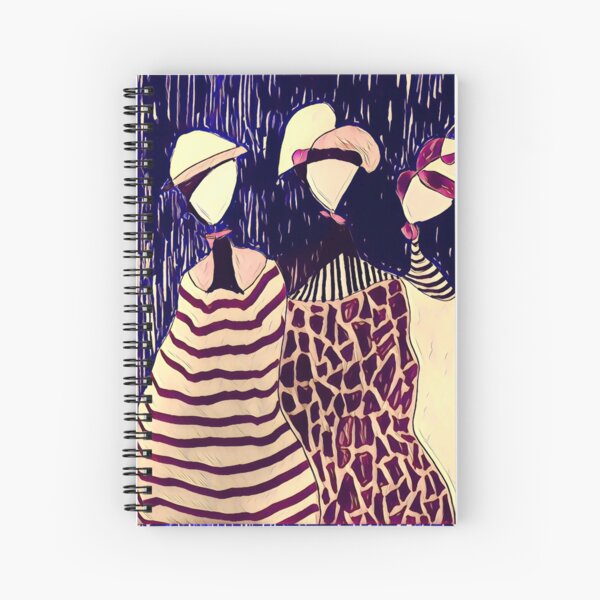 The Four Friends Spiral Notebook