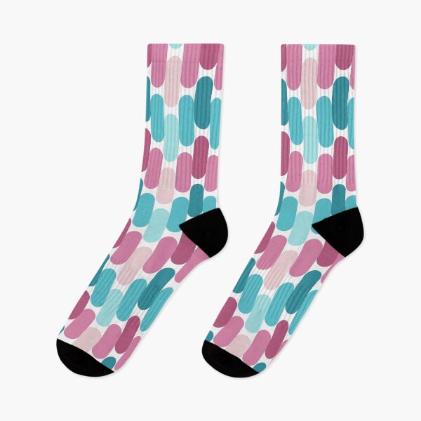 Item preview, bargello lozenge in fresh aqua turquoise and mauve lavender pink designed and sold by FrancesPoff.