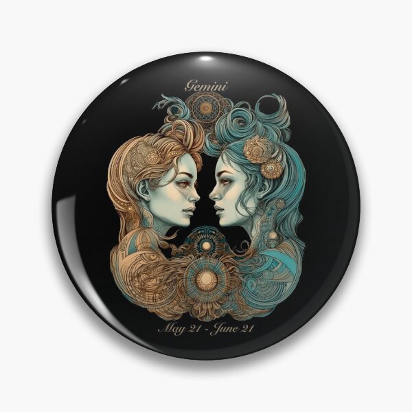 Item preview, Gemini Astrological Sign Imagined designed and sold by Viinde.