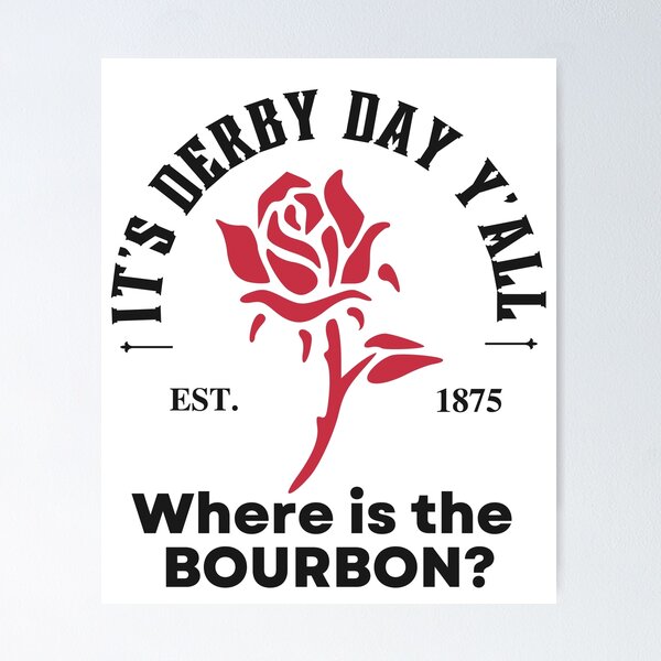 Item preview, It's Derby Day Y'all  designed and sold by StuckOnTees.