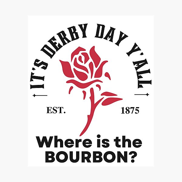 Item preview, It's Derby Day Y'all  designed and sold by StuckOnTees.