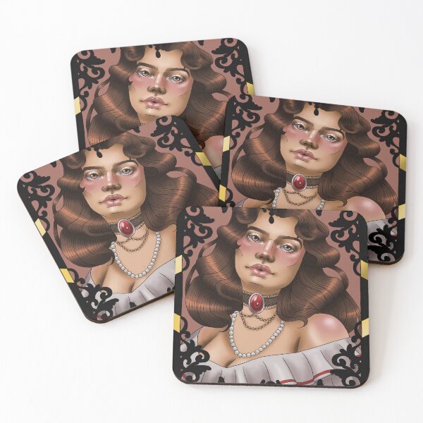 Item preview, Ruby Victorian Portrait designed and sold by Xyluxus.