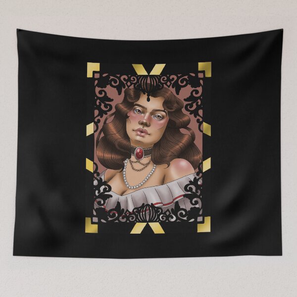 Item preview, Ruby Victorian Portrait designed and sold by Xyluxus.