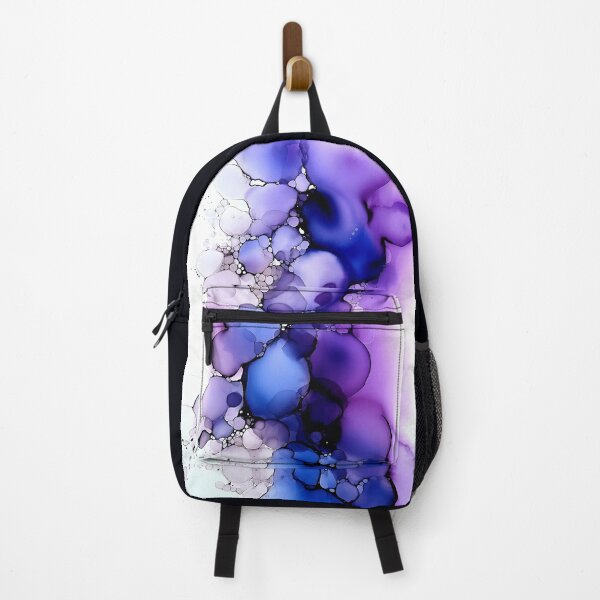 Item preview, Violet Visions - Abstract Alcohol Ink Art designed and sold by inkvestor.