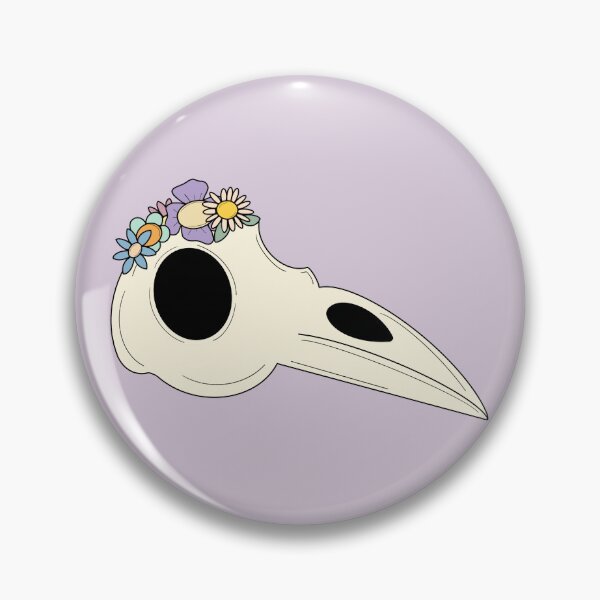 Item preview, Flower Crown Raven Skull designed and sold by moonshadowmaker.