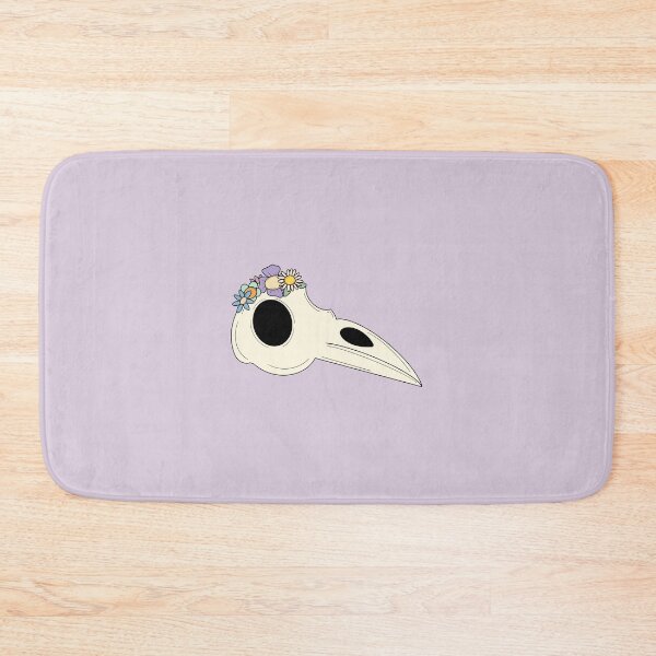 Item preview, Flower Crown Raven Skull designed and sold by moonshadowmaker.