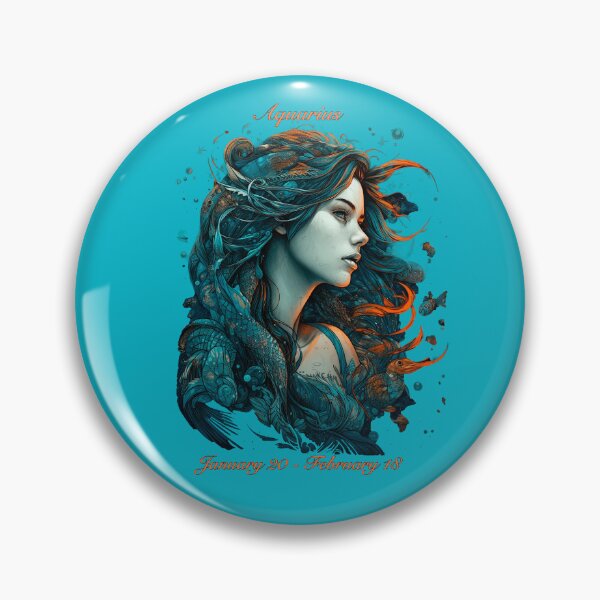 Item preview, Aquarius Astrological Sign Imagined designed and sold by Viinde.