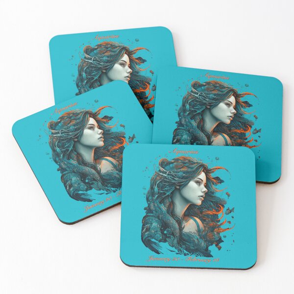 Item preview, Aquarius Astrological Sign Imagined designed and sold by Viinde.