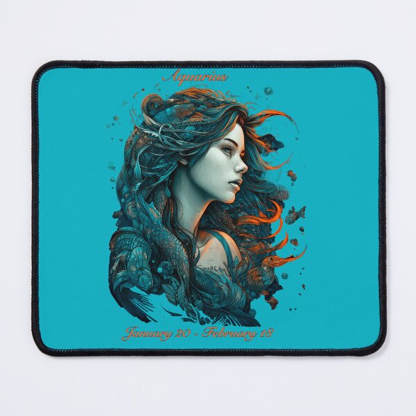 Item preview, Aquarius Astrological Sign Imagined designed and sold by Viinde.