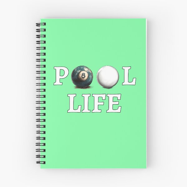 Item preview, Pool Life - 8 ball Billiards and Pool for League and Tournaments - Light Green  designed and sold by cinemapool.