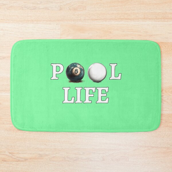 Item preview, Pool Life - 8 ball Billiards and Pool for League and Tournaments - Light Green  designed and sold by cinemapool.