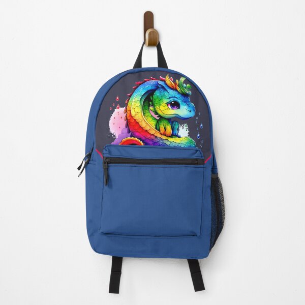 Item preview, Rainbow dragon lying down designed and sold by Astralia.
