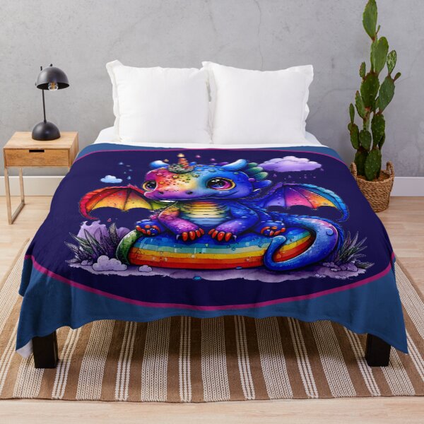 Item preview, Rainbow Dragon in the Rain designed and sold by Astralia.