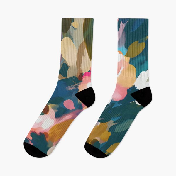Item preview, Abstract Splashes of Floral  designed and sold by meggydesigns.