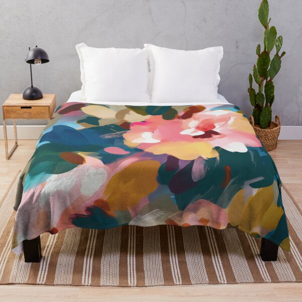 Item preview, Abstract Splashes of Floral  designed and sold by meggydesigns.