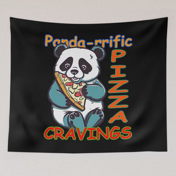 Item preview, Panda-rrific Pizza Cravings designed and sold by cjunqueira.