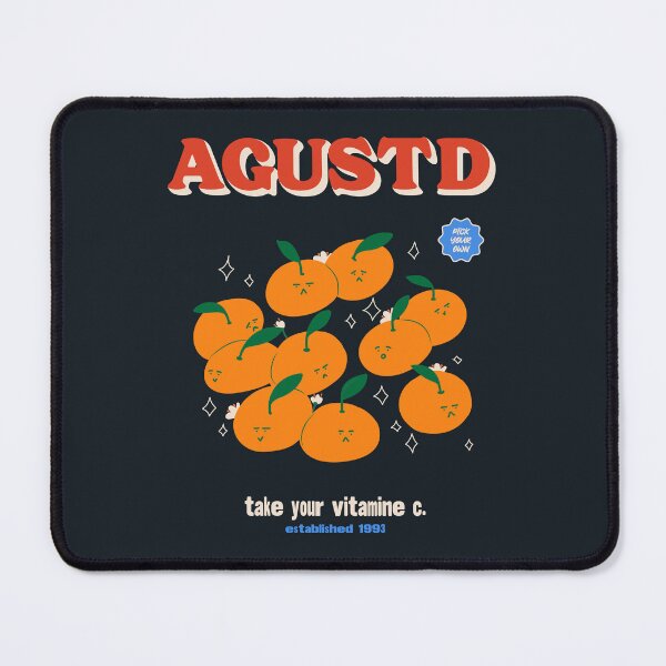 Item preview, AGUST D oranges (night blue) designed and sold by nelkrshop.
