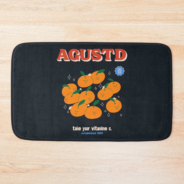 Item preview, AGUST D oranges (night blue) designed and sold by nelkrshop.