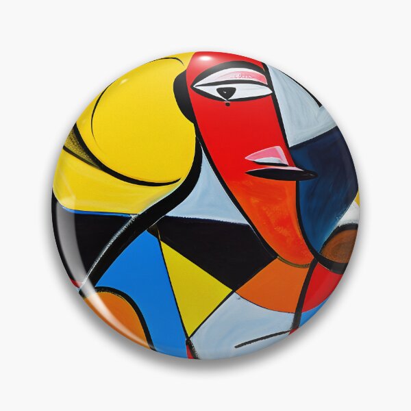 Item preview, Fauvist Colors in a Cubist Composition designed and sold by The Bubble 1307.