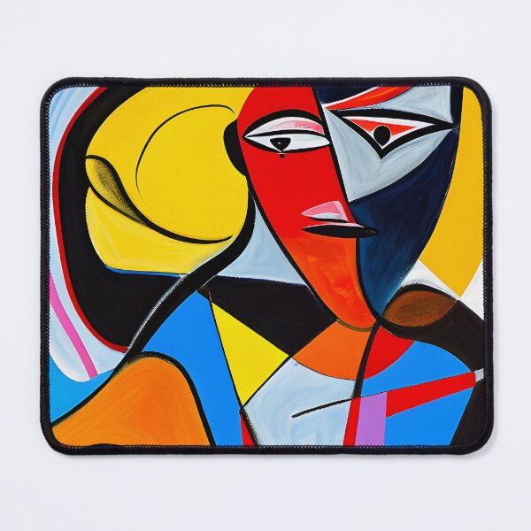 Item preview, Fauvist Colors in a Cubist Composition designed and sold by The Bubble 1307.