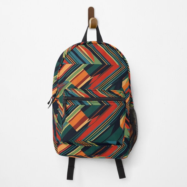 Item preview, Colorful Diagonal Stripes Pattern - Vibrant and Eye-catching Design designed and sold by ABArtByAlexST.