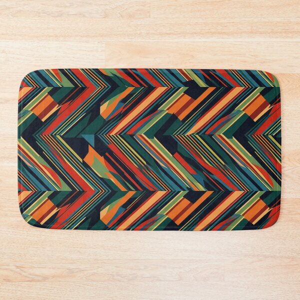 Item preview, Colorful Diagonal Stripes Pattern - Vibrant and Eye-catching Design designed and sold by ABArtByAlexST.