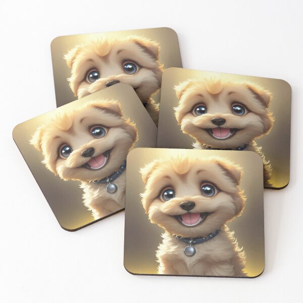 Item preview, Super Cute, Adorable, Fluffy Puppy designed and sold by allovervintage.