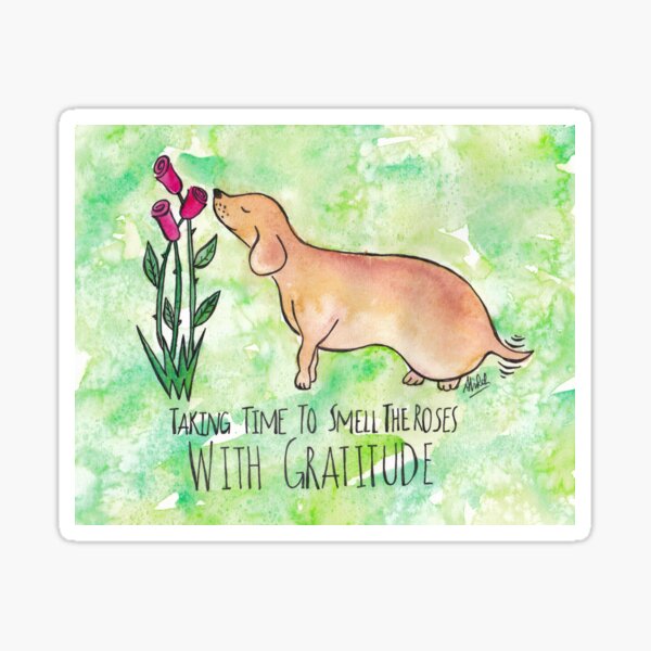 Item preview, Taking Time To Smell The Roses With Gratitude designed and sold by Shiloh Moore.
