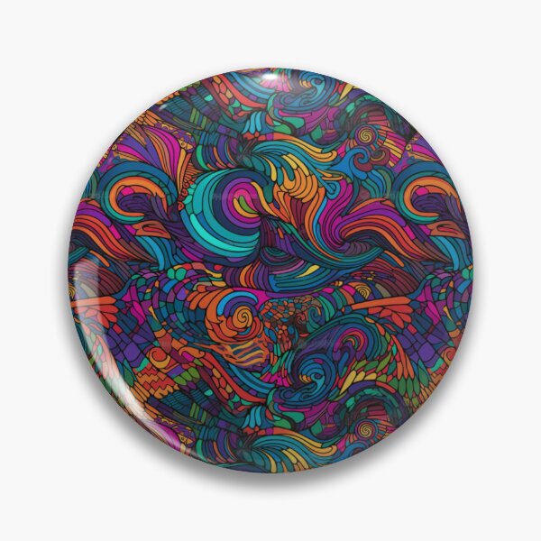 Artikelvorschau, Trippy Abstract - Mesmerizing Trippy Pattern entworfen und verkauft von Reimagining Images.