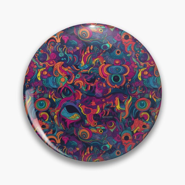 Artikelvorschau, Trippy Abstract - Mesmerizing Trippy Pattern entworfen und verkauft von Reimagining Images.