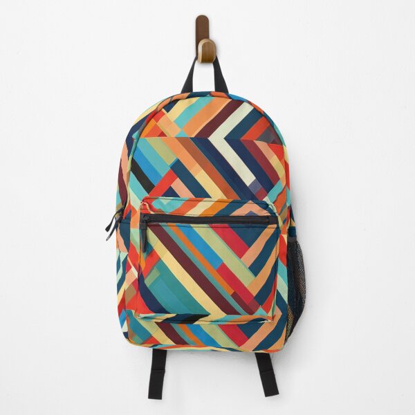 Item preview, Colorful Diagonal Stripes Pattern - Unique Design designed and sold by ABArtByAlexST.