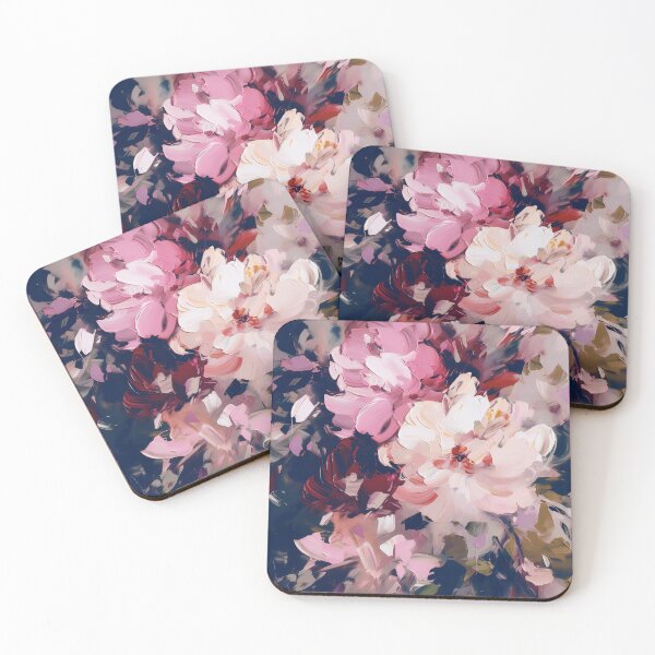Item preview, A Splash of Pink and Navy Floral designed and sold by meggydesigns.