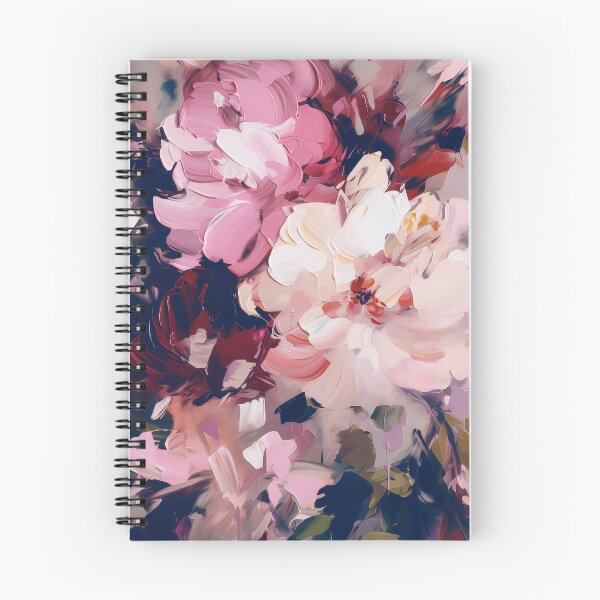 Item preview, A Splash of Pink and Navy Floral designed and sold by meggydesigns.